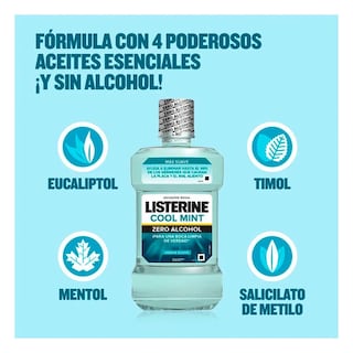 Foto 3 | Foto 3 | Enjuague Bucal Listerine Cool Mint Zero Alcohol 250 ml