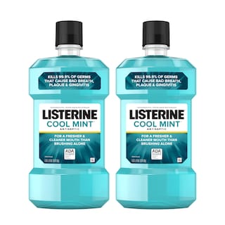 Foto 1 | Foto 1 | Enjuague Bucal Listerine Cool Mint, 1 Litro (paquete De 2), Antiséptico - Venta Internacional.