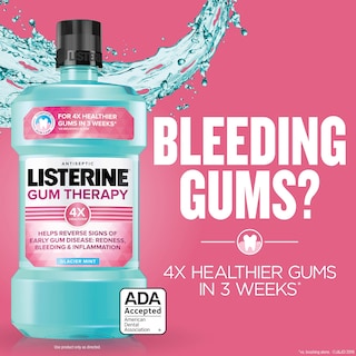 Foto 2 | Foto 2 | Enjuague Bucal Listerine Gum Therapy, Antiplaca, 95 Ml (paquete De 6) - Venta Internacional.