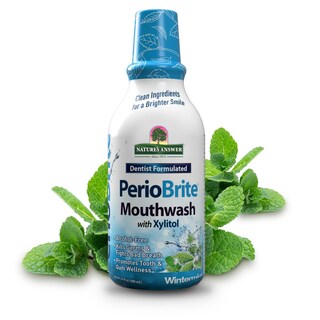 Foto 1 | Foto 1 | Enjuague Bucal Nature's Answer Periobrite Wintermint 480 Ml (paquete De 2) - Venta Internacional.