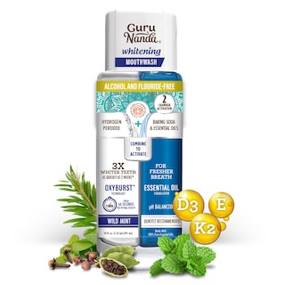 Foto 1 | Foto 1 | Enjuague Bucal Blanqueador De Dientes Gurunanda Oxyburst 600 Ml Wild Mint - Venta Internacional.