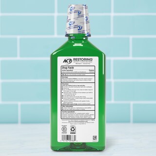 Foto 2 | Foto 2 | Enjuague Bucal Act Restoring Zero Alcohol Flúor, 1 L, Mint Burst - Venta Internacional.
