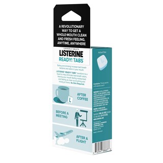 Foto 6 | Foto 6 | Tabletas Masticables Listerine Ready! Tabs Clean Mint, 24 Unidades - Venta Internacional.