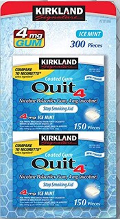 Foto 1 | Foto 1 | Gum Kirkland Signature Quit Ice Mint, 4 Mg, 300 Unidades - Venta Internacional.