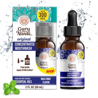 Foto 1 | Foto 1 | Enjuague Bucal Gurunanda Concentrado Menta 60 Ml Sin Flúor - Venta Internacional.