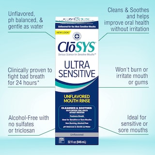 Foto 4 | Foto 4 | Enjuague Bucal Closys Ultra Sensitive 946 Ml Sin Alcohol - Venta Internacional.