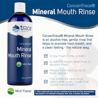 Foto 2 | Foto 2 | Enjuague Bucal Trace Minerals Concentrace Mineral 500 Ml Menta - Venta Internacional.