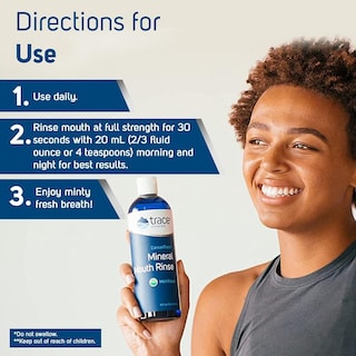Foto 5 | Foto 5 | Enjuague Bucal Trace Minerals Concentrace Mineral 500 Ml Menta - Venta Internacional.