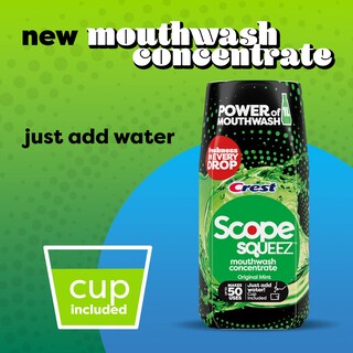 Foto 2 | Foto 2 | Enjuague Bucal Crest Scope Squeez Concentrate Botella De 50 Ml - Venta Internacional.