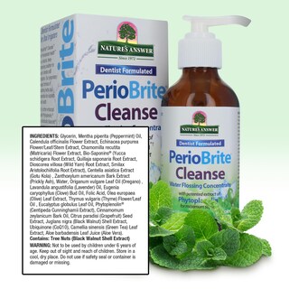 Foto 5 | Foto 5 | Enjuague Bucal Nature's Answer Periocleanse Cool Mint 120 ml - Venta Internacional