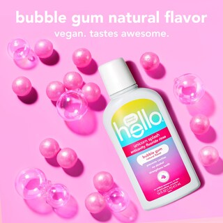 Foto 4 | Foto 4 | Enjuague Bucal Hello Kids Con Sabor A Chicle Con Forma De Unicornio 480 Ml (paquete De 3) - Venta Internacional.