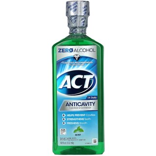 Foto 1 | Foto 1 | Enjuague Bucal Act Anticaries Con Flúor Y Menta 532 Ml (paquete De 2) - Venta Internacional.