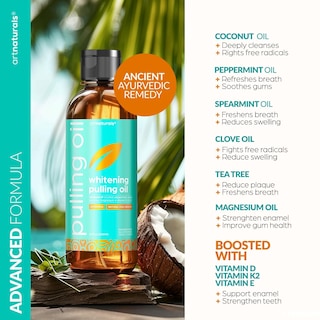 Foto 4 | Foto 4 | Set De Enjuagues Bucales Artnaturals Extrayendo Aceite De Coco 237 Ml Con Accesorios - Venta Internacional.