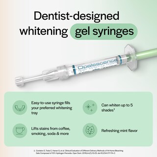 Foto 2 | Foto 2 | Jeringas En Gel Para Blanquear Los Dientes Opalescence 35% Cp Mint 4 X 1 2 Ml - Venta Internacional.