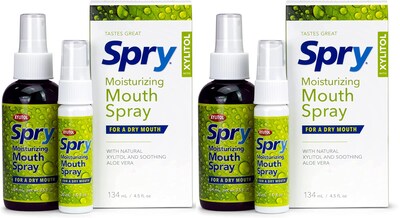 Foto 1 | Foto 1 | Spray Hidratante Para Boca Seca Spry Natural Con Xilitol 130 Ml (paquete De 2) - Venta Internacional.