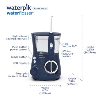 Foto 4 | Foto 4 | Hilo Dental Waterpik Aquarius Professional Blue Wp-663 - Venta Internacional.