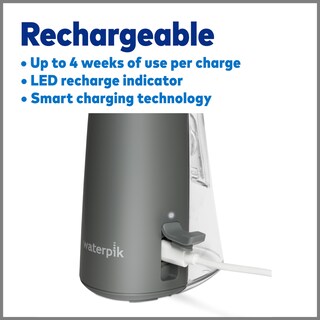 Foto 7 | Foto 7 | Limpiador de agua Waterpik Recargable Wf-20 Gris - Venta Internacional