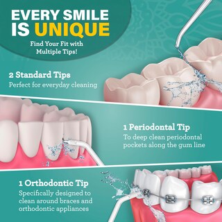 Foto 4 | Foto 4 | Hilo Dental Con Agua Gurunanda 2.0 Xl Tanque De 380 Ml 4 Modos - Venta Internacional.