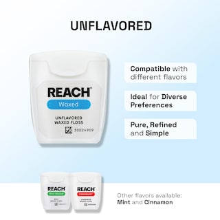 Foto 7 | Foto 7 | Eliminador De Placa Dental Dental Reach Encerado Sin Sabor Paquete De 6 Unidades 50 M - Venta Internacional.