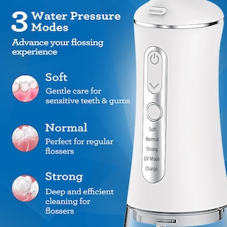 Foto 3 | Foto 3 | Hilo Dental Gurunanda Advanced 2.0 290 Ml 3 Modos - Venta Internacional.