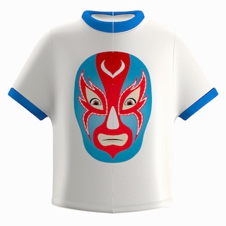 Foto 1 | Foto 1 | Portacepillos Flipper Camiseta Lucha Libre color Azul