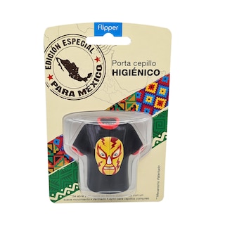 Foto 3 | Foto 3 | Portacepillos Flipper Camiseta Lucha Libre color Negro