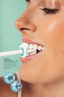Foto 4 | Foto 4 | Cepillo Dental Balene Doble Cara con Cerdas Medias Anguladas 45º Coral