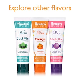 Foto 5 | Foto 5 | Pasta De Dientes Himalaya Botanique Kids Herbal Orange, 120 Ml, Paquete De 4 - Venta Internacional.