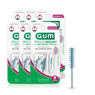 Foto 1 | Foto 1 | Recambios Para Cepillos Dentales Gum Proxabrush Go-betweens, 8 Unidades, 6 Unidades - Venta Internacional.