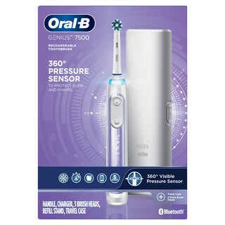 Foto 1 | Foto 1 | Cepillo De Dientes Eléctrico Oral-b 7500 Orchid Purple Con 4 Cabezales - Venta Internacional.