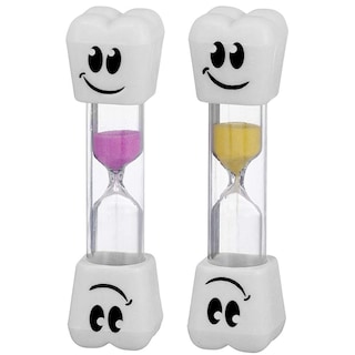 Foto 3 | Foto 3 | Sand Timer Smile Tooth, 2 Minutos, Colores Surtidos (paquete De 2) - Venta Internacional.