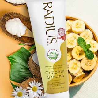 Foto 6 | Foto 6 | Pasta De Dientes Radius Usda Kids Organic Coconut Banana 90ml - Venta Internacional.