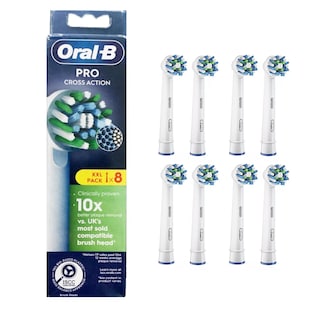 Foto 1 | Foto 1 | Cabezal Cepillo de Dientes Eléctrico Oral-B Pro Cross Action 8 Piezas - Venta Internacional