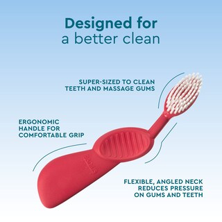 Foto 3 | Foto 3 | Cepillo De Dientes Radius Flex Brush Cerdas Suaves Sin Bpa Paquete De 6 - Venta Internacional.