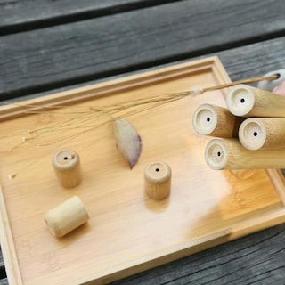 Foto 4 | Foto 4 | Funda De Cepillo De Dientes Tubo Portátil De Bambú Natural Para Viajes - Venta Internacional.