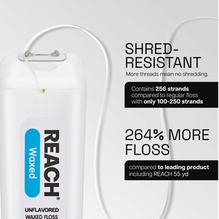 Foto 3 | Foto 3 | Hilo Dental Reach Encerado Sin Sabor 200 M Paquete De 2 - Venta Internacional.