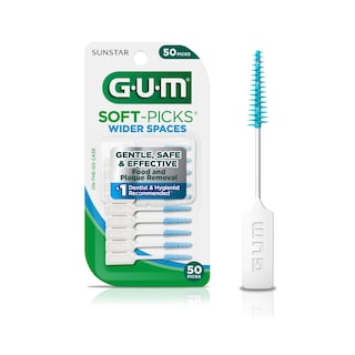 Foto 1 | Foto 1 | Dental Picks Gum Soft-picks Para Limpieza De Dientes Con Espacios Más Amplios 50 Unidades - Venta Internacional.