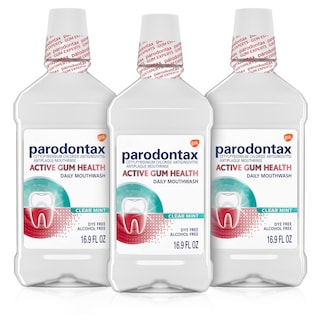 Foto 1 | Foto 1 | Enjuague Bucal Parodontax Active Gum Health, 500 Ml X 3 Unidades, Color Menta Transparente - Venta Internacional.