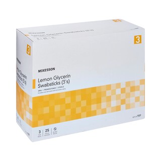 Foto 7 | Foto 7 | Hisopo Oral En Bastoncillo Mckesson Con Glicerina De Limón Estéril, 250 Ml, 25 X 10 - Venta Internacional.