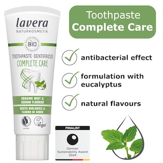 Foto 2 | Foto 2 | Pasta De Dientes Lavera Organic Menta Y Flúor 75ml Complete Care - Venta Internacional.