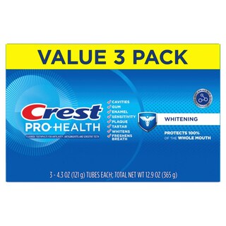 Foto 7 | Foto 7 | Pasta De Dientes Crest Base Pro-health Whitening 125ml X3 - Venta Internacional.