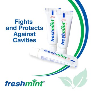 Foto 3 | Foto 3 | Pasta De Dientes Freshmint Anticaries Con Flúor, 17 Ml, Tamaño De Viaje X144 - Venta Internacional.