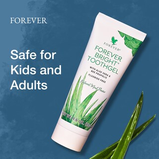 Foto 4 | Foto 4 | Gel de Dientes Forever Living Bright con Aloe Vera sin Flúor 130 ml - Venta Internacional
