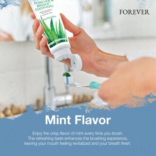 Foto 5 | Foto 5 | Gel de Dientes Forever Living Bright con Aloe Vera sin Flúor 130 ml - Venta Internacional