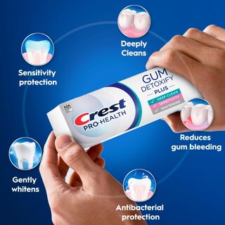 Foto 2 | Foto 2 | Pasta de Dientes Crest Pro-health Gum Detoxify Plus 133 ml 3 Piezas - Venta Internacional