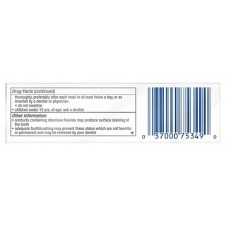 Foto 2 | Foto 2 | Pasta Dental Crest Gum Detoxify de 36 Piezas-Venta Internacional