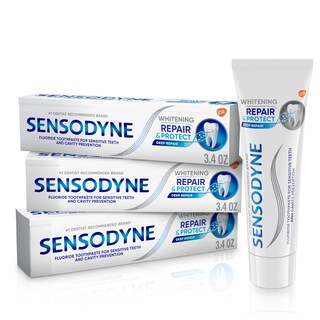 Foto 1 | Foto 1 | Pasta De Dientes Sensodyne Repair And Protect Whitening 100 Ml X3 - Venta Internacional.