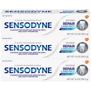 Foto 2 | Foto 2 | Pasta De Dientes Sensodyne Repair And Protect Whitening 100 Ml X3 - Venta Internacional.
