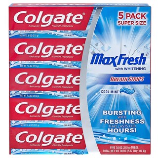Foto 1 | Foto 1 | Pasta De Dientes Colgate Maxfresh 225 Ml (paquete De 5) - Venta Internacional.