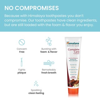 Foto 5 | Foto 5 | Pasta de Dientes Himalaya Botanique Complete Care Herbal 150 Ml 4 Piezas - Venta Internacional